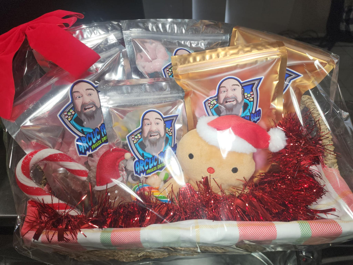 Assorted Basket of Freeze-Dried Treats